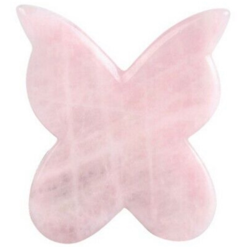 Lift & Sculpt Butterfly Rose Quartz GuaSha Stone